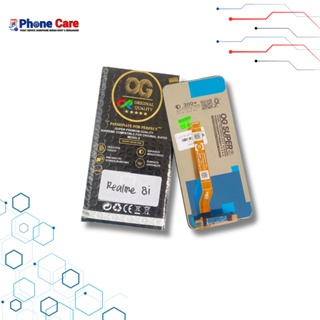 LCD + TOUCHSCREEN OPPO REALME 8I/REALME 9I/NARZO 50/A96 4G/K10 BLACK OG SUPER