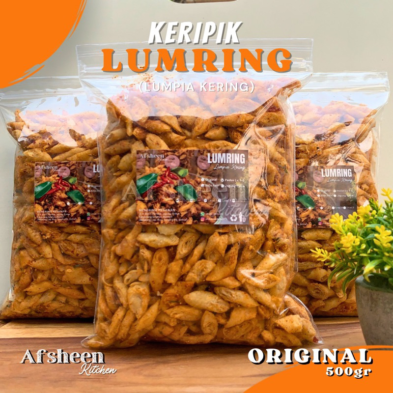 

CEMILAN VIRAL KERIPIK LUMPIA KERING ORIGINAL CEMILAN ENAK 500gr