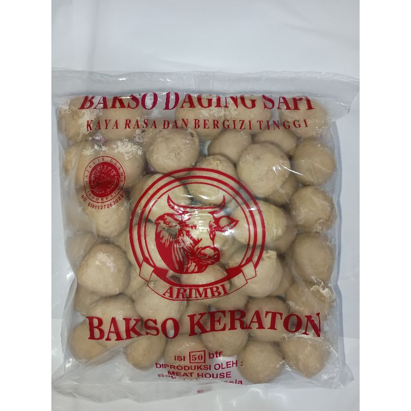 

Bakso Keraton Isi 10/25/50 Butir