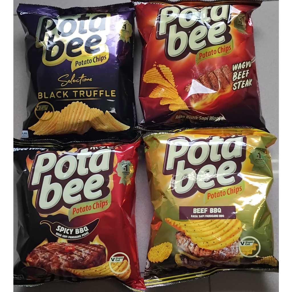 

Pota Bee Keripik Kentang Varian Rasa