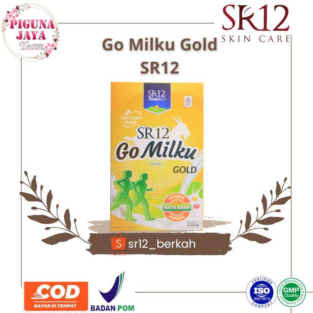 

Susu Kambing Go Milku Gold SR12 dan Ekstrak Ikan Gabus