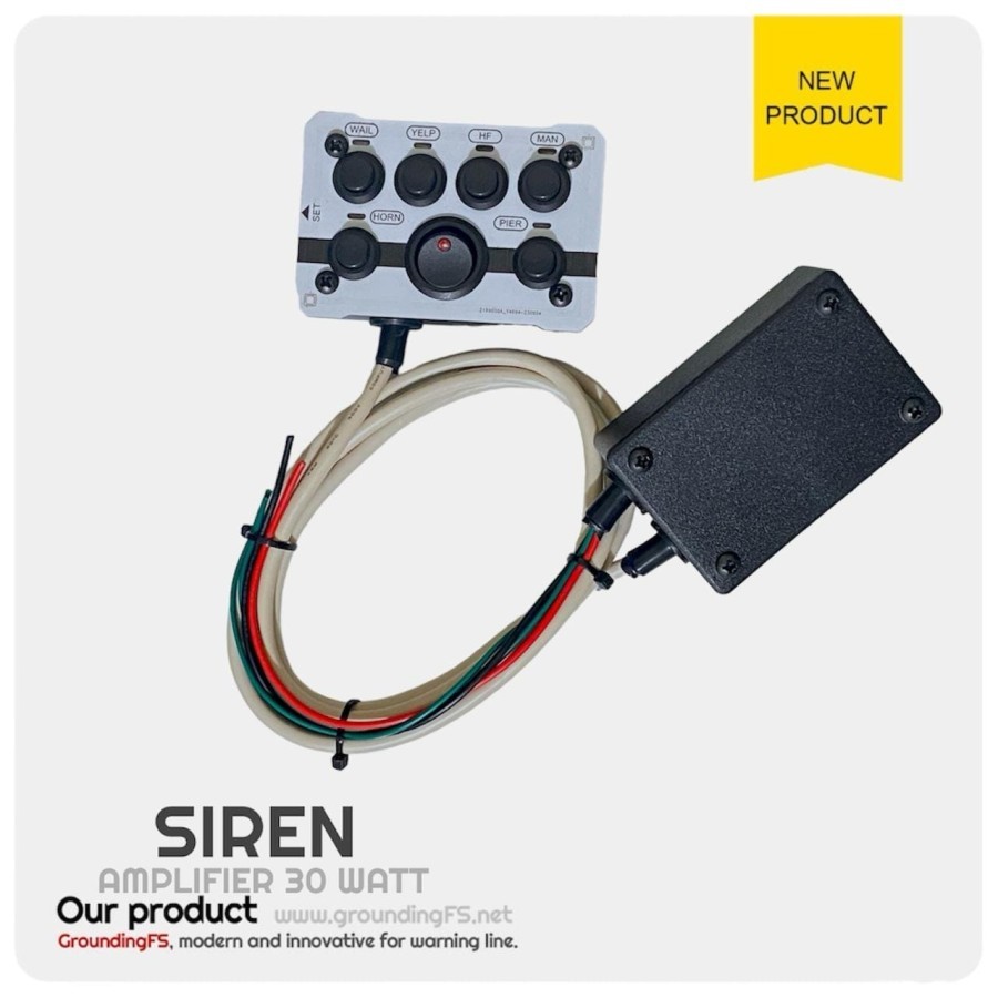 SIRINE MOTOR 30 WATT WHELEN ALPHA