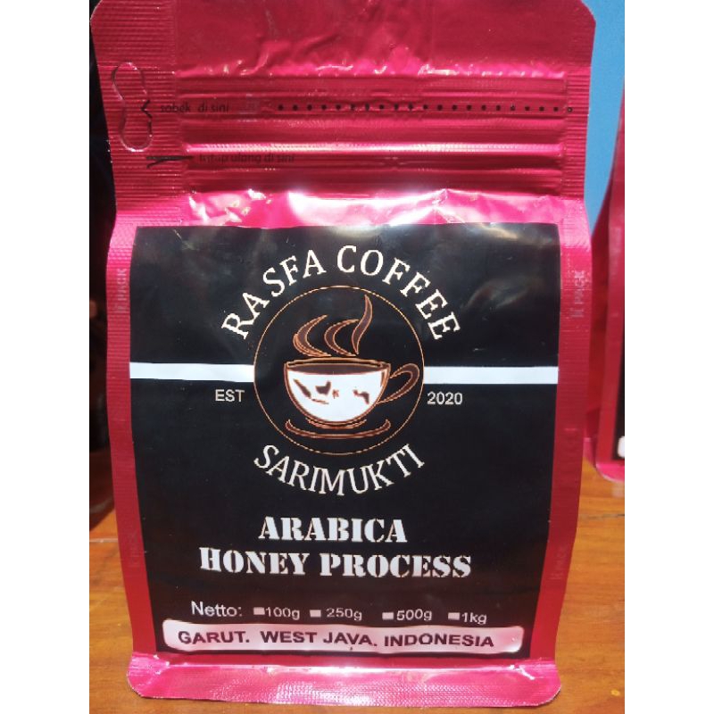 

KOPI HONEY 100 gram ASLI GARUT JAWA BARAT /RASFA COFFEE SARIMUKTI
