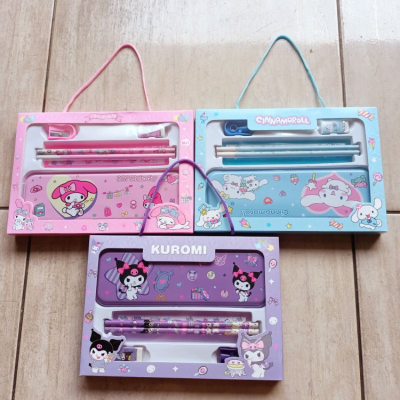 

stationery set sanrio/ alat tulis anak