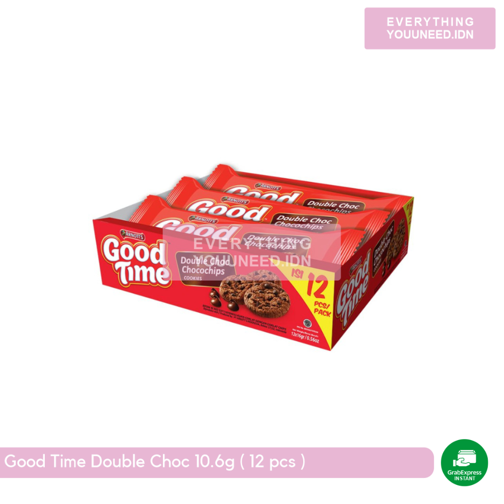 

Good Time Cookies Double Choco 10.6g - 12pcs