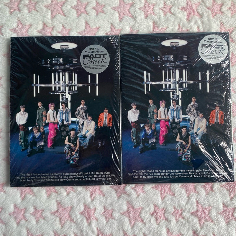 ALBUM FACT CHECK ALBUM NCT127 FACT CHECK SEALED