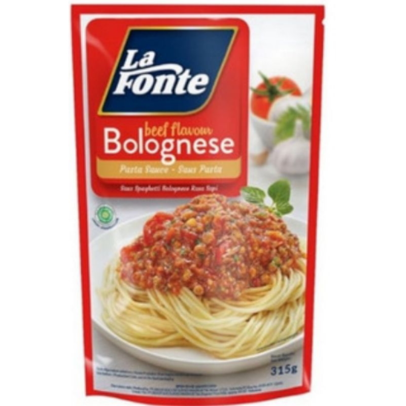

La Fonte Saus Pasta Bolognese 315gr / Lafonte Bolognese / Saus Spagetti