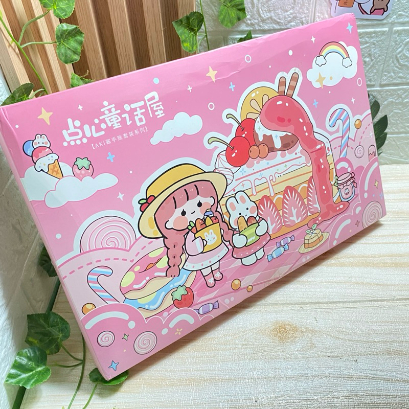 

Cute journaling set pink