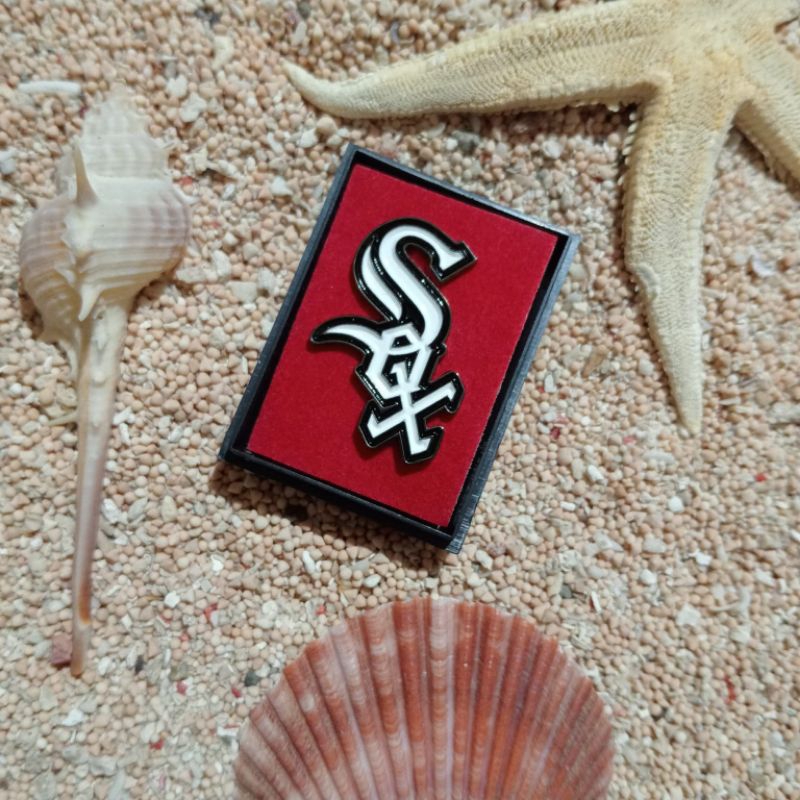 pin topi model jibbitz Crocs mlb Chicago custom