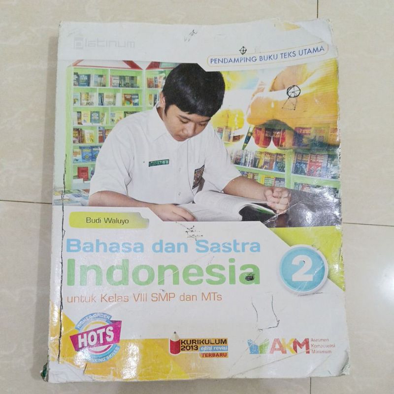buku bahasa Indonesia kelas 8