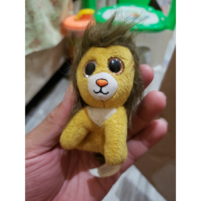 JUALAN MAINAN BONEKA PRELOVED BEKAS SECOND PL ORI ORIGINAL ASLI TY BRAND MEREK Lion singa macan anim