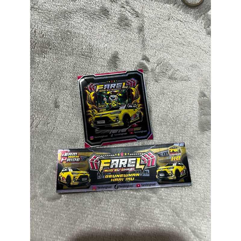 

STICKER - GANCI UNIT FAREL