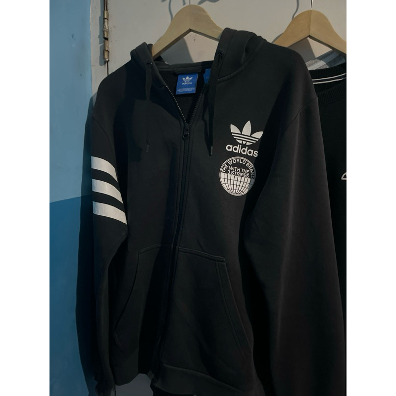 Hoodie zipper adidas