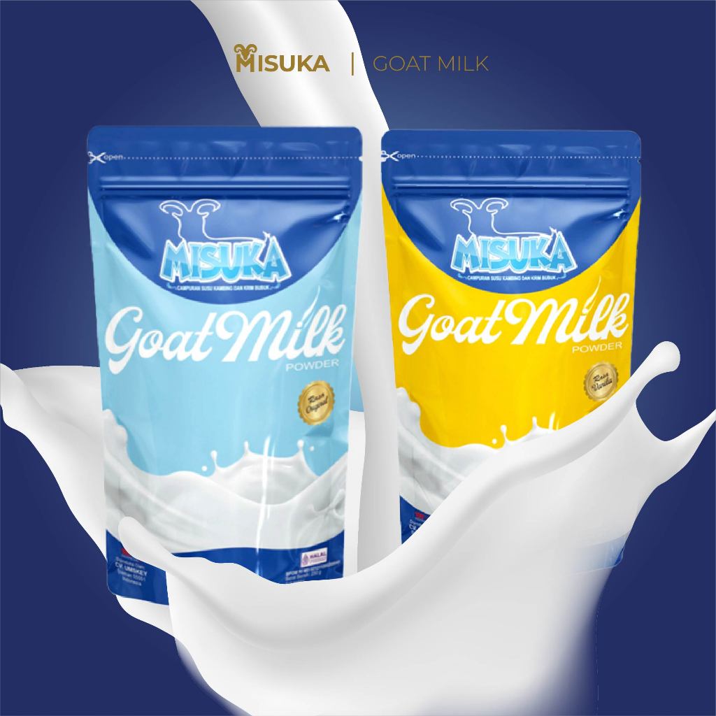 

MISUKA Susu Kambing Etawa Super Rasa Original & Vanila ( 2 x 250gr )