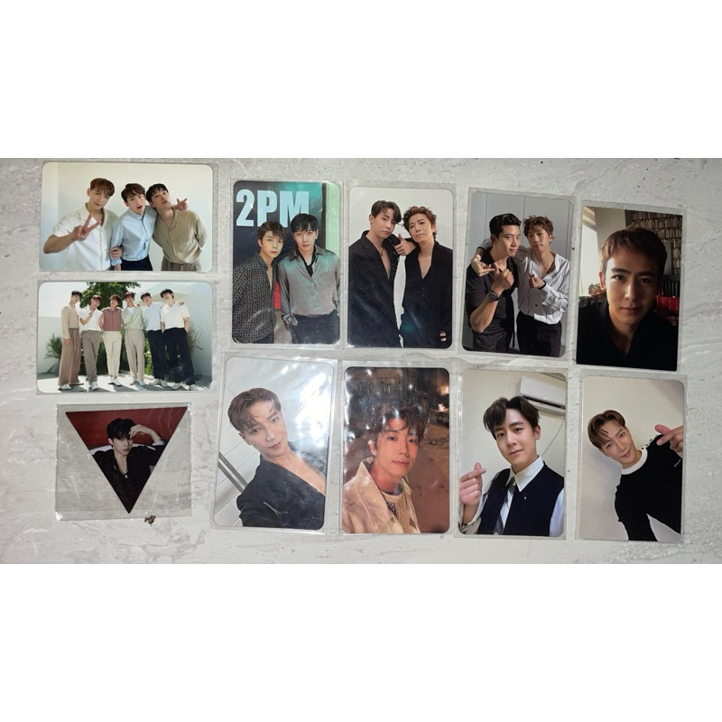 photocard 2PM lee junho nichkhun wooyoung taecyeon chansung minjun
