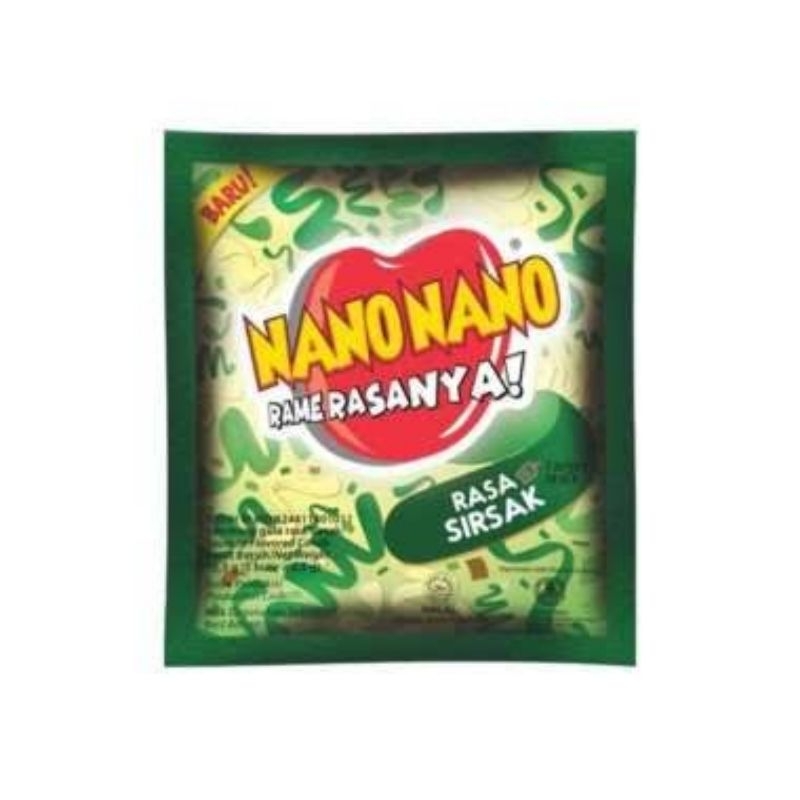 

Permen Nano-Nano Rasa Sirsak 12,5gr isi 5pcs