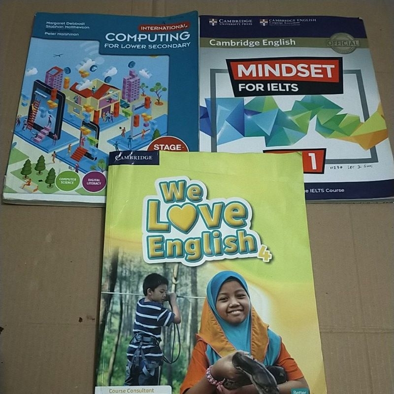 ORI International Computing for lower secondary stage 7 / We love English 4 / Cambridge English Mind