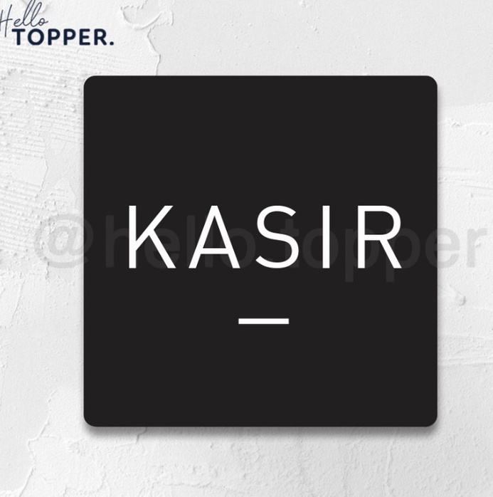 

Hemat Lebih Banyak Sign Akrilik Kasir Cashier Print Sign Board Akrilik Sign UV Print 1x1 Hitam