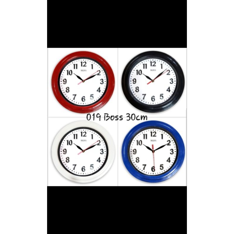 jam dinding  30cm awet