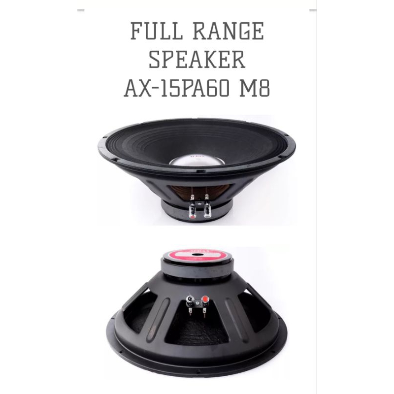 speaker komponen Audax AX-15PA60 M8