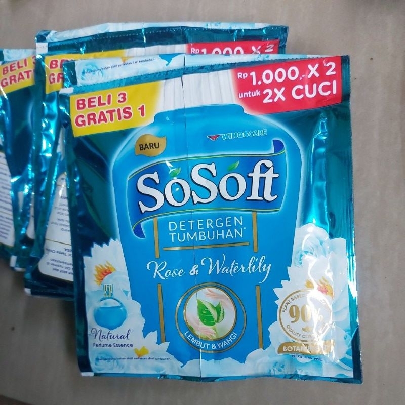 deterjen SoSoft Rentengan