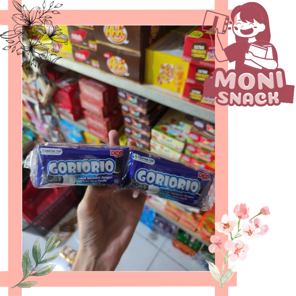 

Promo Snack Goriorio Per Pack (1 Pack Isi 20 Pcs)