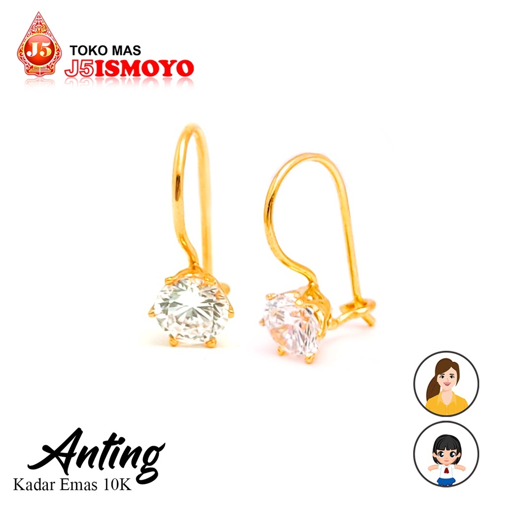 Anting Emas Dewi TM J5 Ismoyo