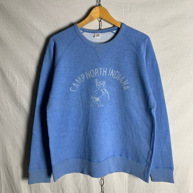 camp north indiana sweater crewneck green label relaxing