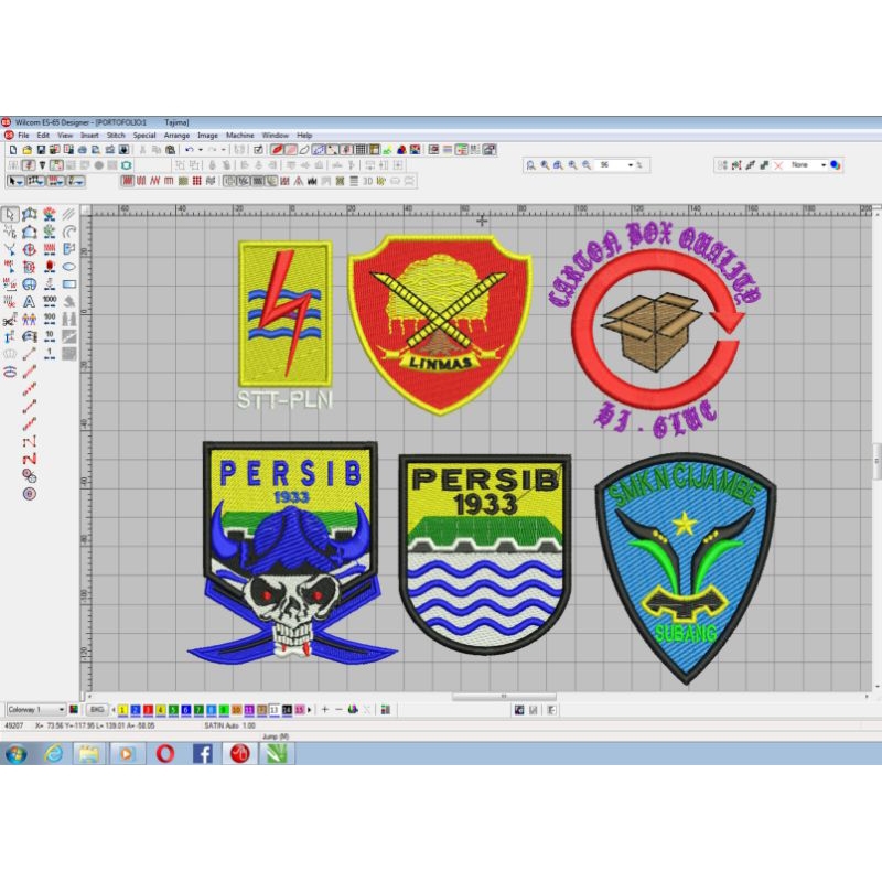 jasa desain punching bordir komputer