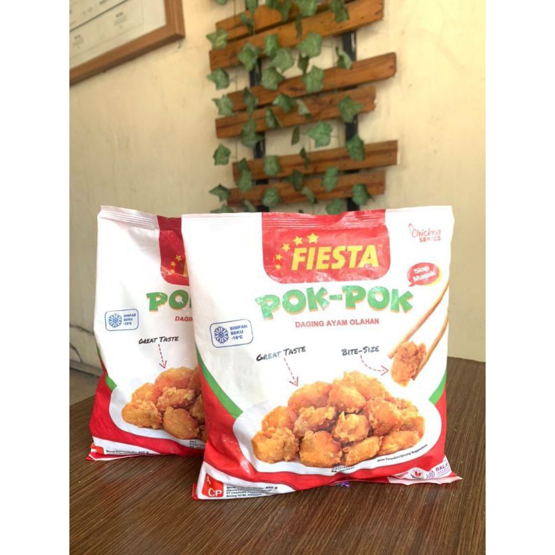 

Fiesta chicken pok pok / fiesta pok pok 500gr / chicken popcorn