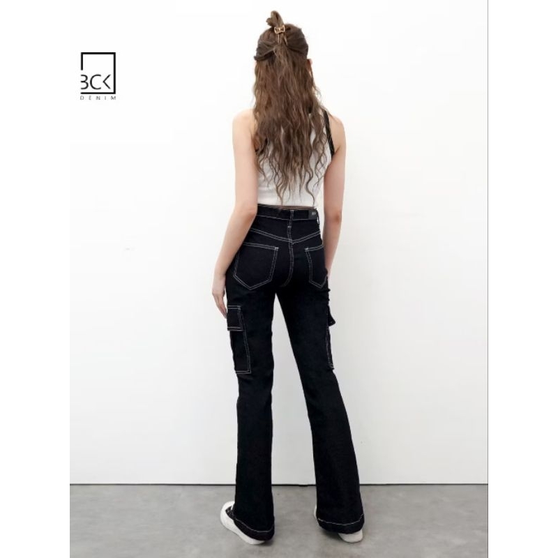 BCK - Highwaist Cutbray Jeans Vonzy