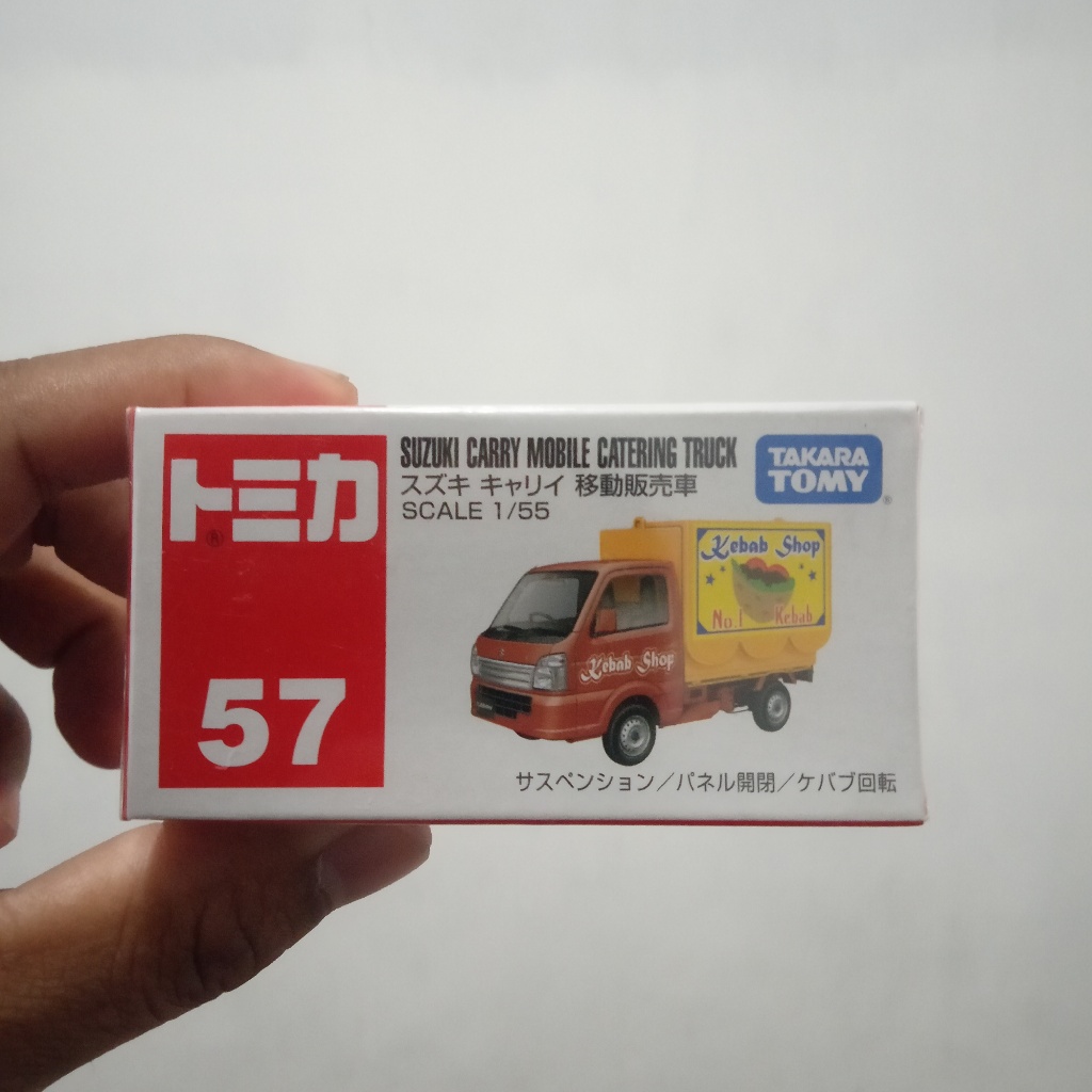 Tomica Reguler No 57 Suzuki Carry Takara Tomy Diecast mobil Truk Mainan anak