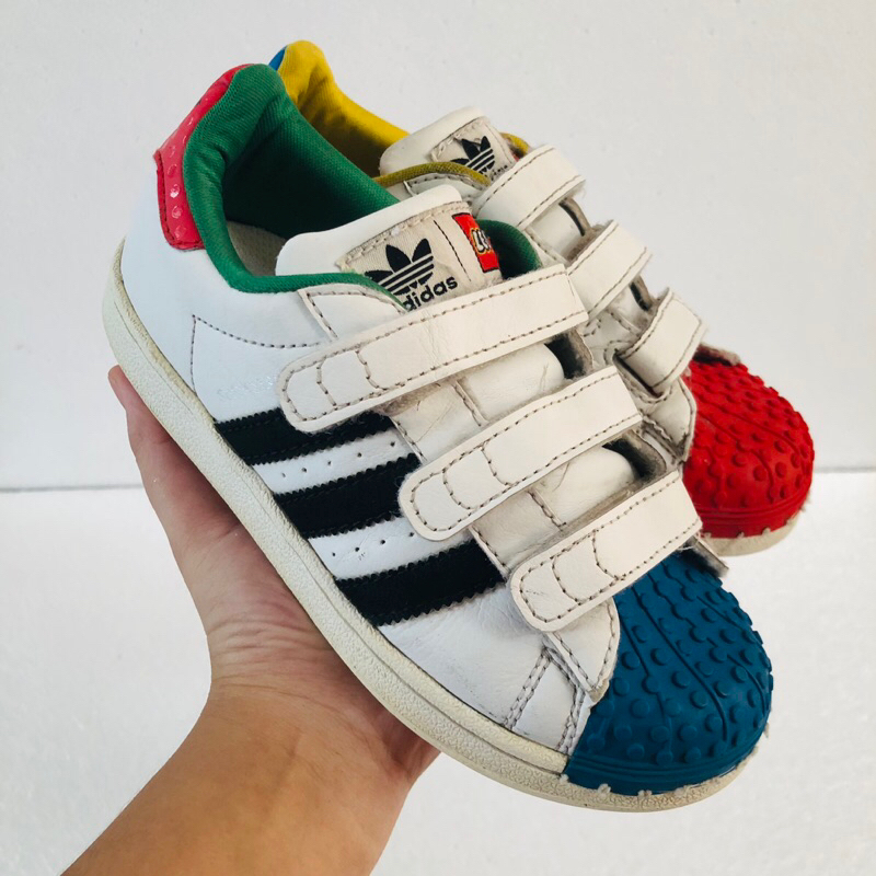 ADIDAS SUPERSTAR LEGO ORIGINAL - ADIDAS LEGO SECOND - ADIDAS LEGO ANAK - ADIDAS PRELOVED - SEPATU BR