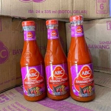 

Saus ABC Sambal Bawang Pedas 335ml, Saos ABC