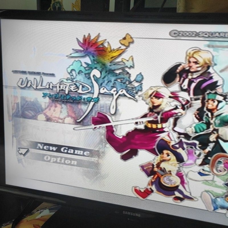 Kaset Cd Ps2 Original Unlimited Saga