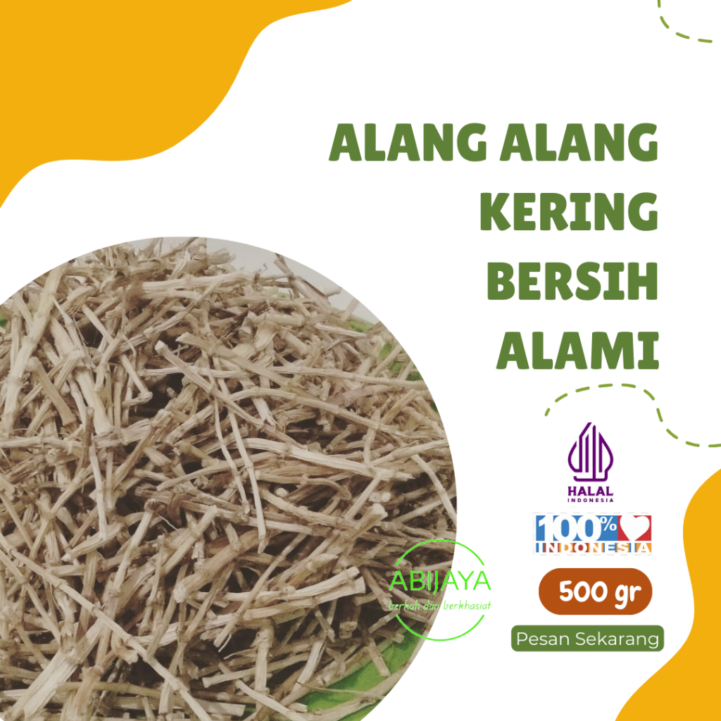 

akar alang alang KERING 500 gr