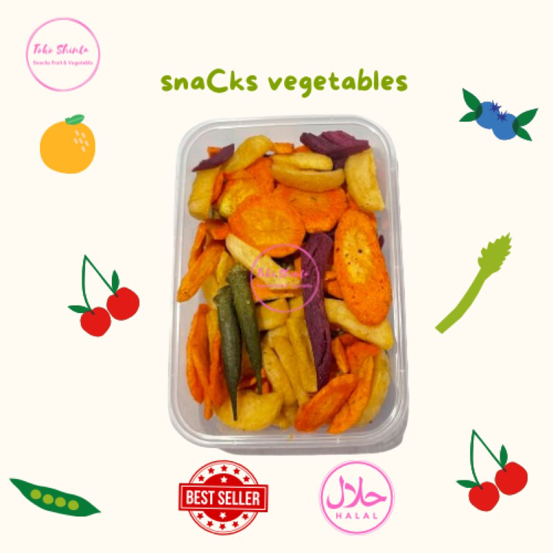 

Keripik Sayur Mix | Snack Vegetables | Keripik sehat