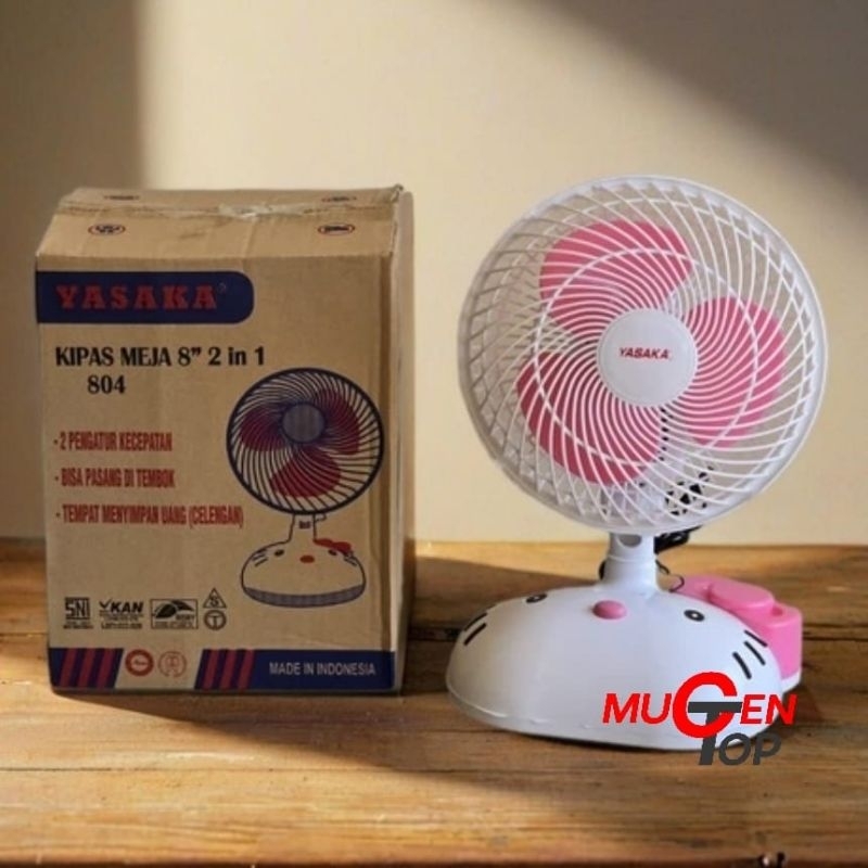 Kipas Meja / Kipas Dinding / Kipas Karakter 8" Yasaka
