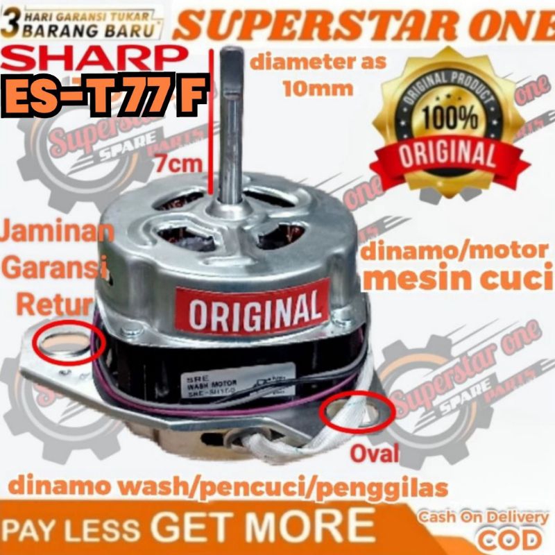 dinamo wash/pencuci mesin cuci SHARP es-t 77 f