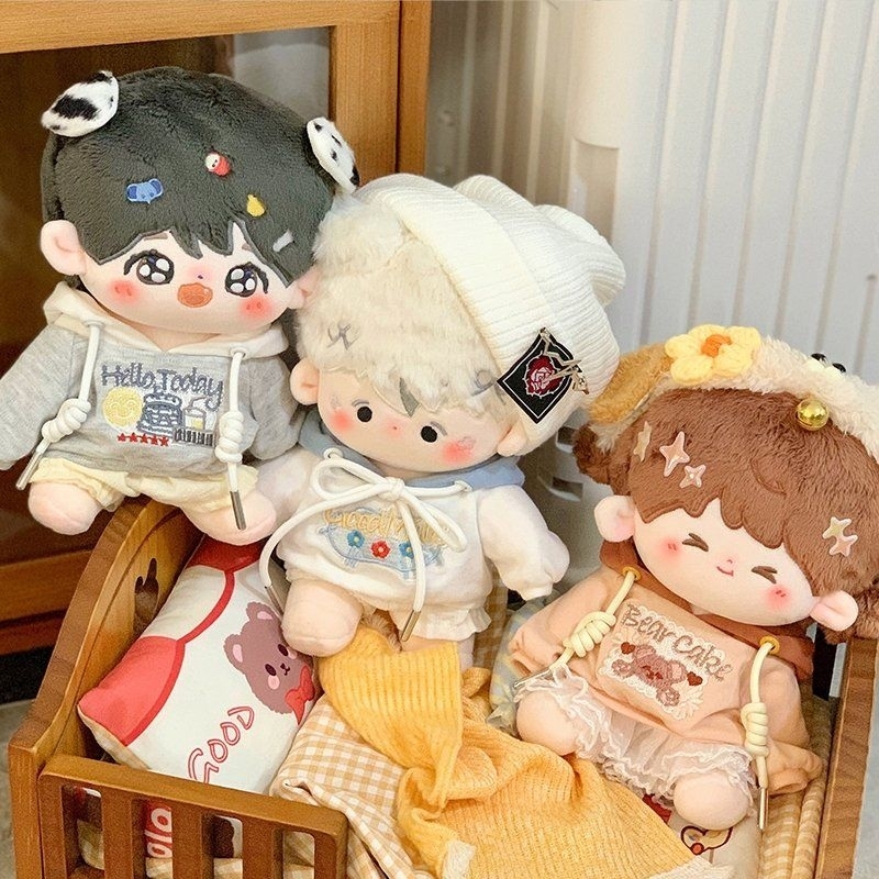 doll clothes 20 cm hoodie (baju boneka 20cm)