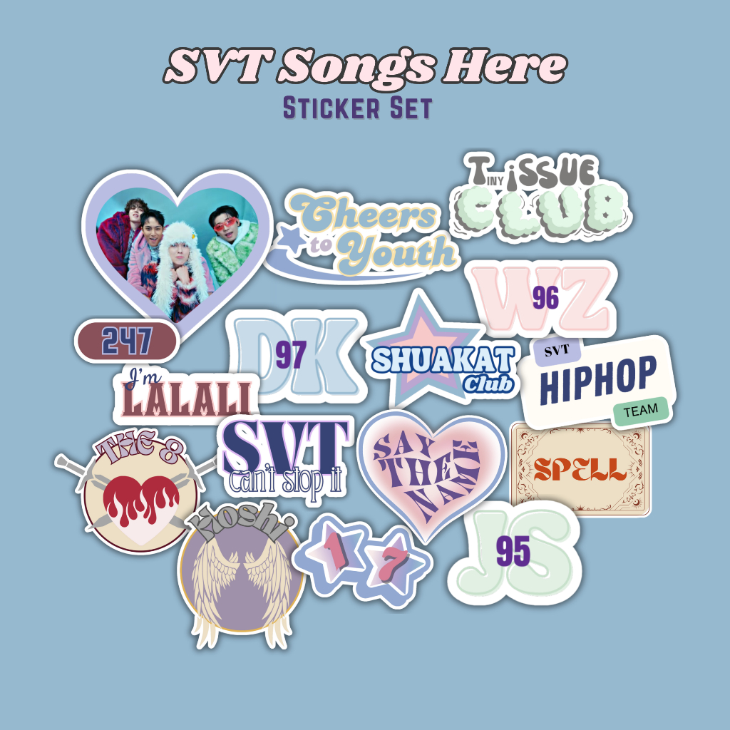 

Seventeen Sticker (SVT Songs Here Series)