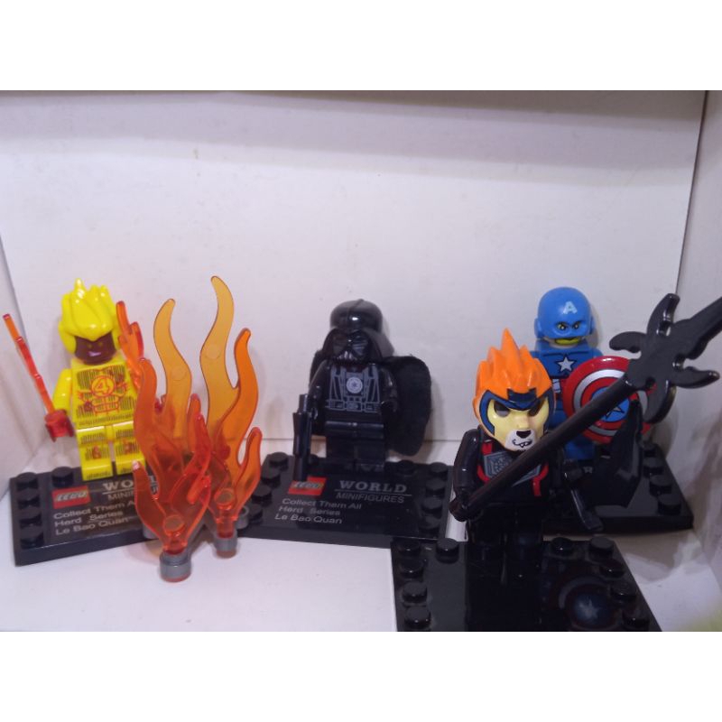 WORLD MINI FIGURE LEGO SUPERMAN