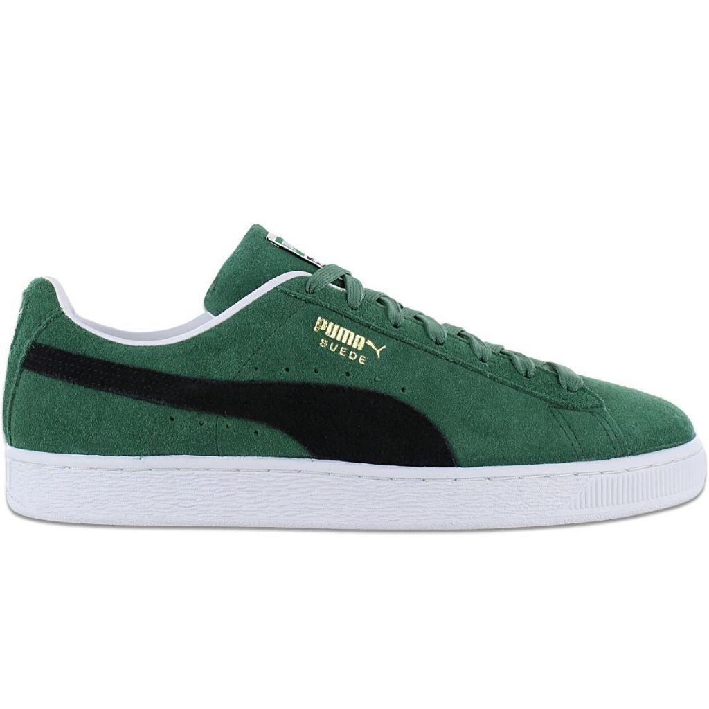 Puma Suede Classic XXI Mens Sneaker Green 374915 67 Sport Casual Shoes