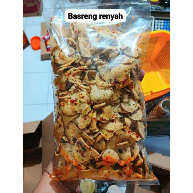 

Basreng koin viral renyah gurih muantap