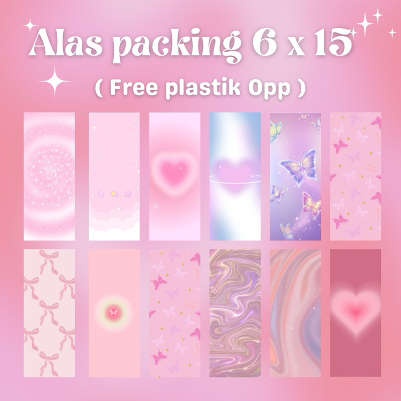 

Alas packing 6 x 15/alas packing custom / alas packing free plastik opp