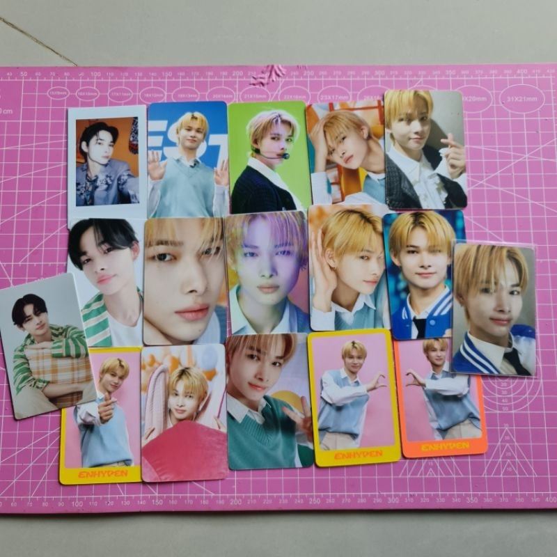 (TAKE ALL) Enhypen Niki photocard PC dicon official jake heeseung jay jungwon sunoo sunghoon iland h