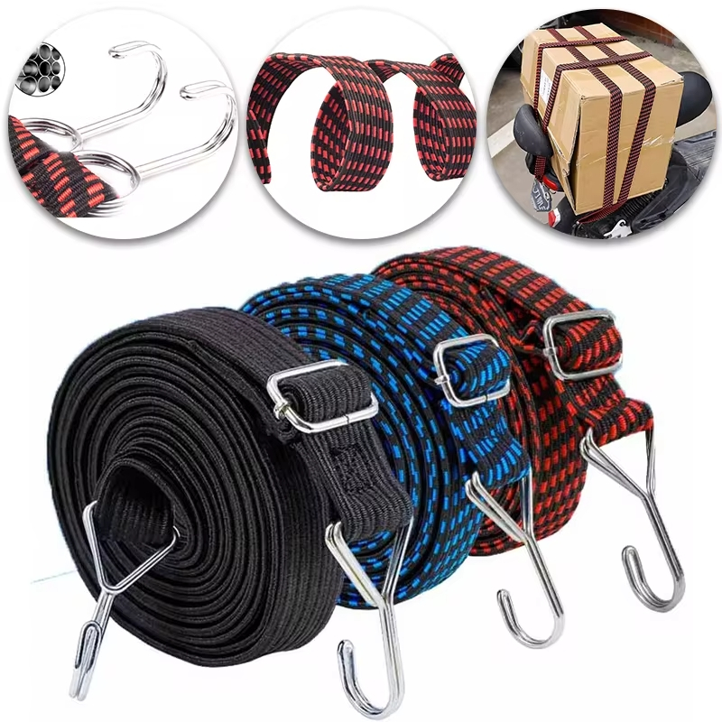 RG TALI RESIZE LEBAR Pengikat Barang Elastis Tali Bagasi Motor 1M 2 Meter 3meter Serbaguna Lebar 3cm