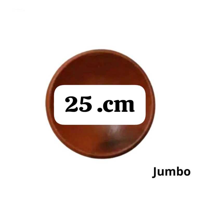 Cobek Tanah Liat Sambal Gami Tahan Panas 25 CM