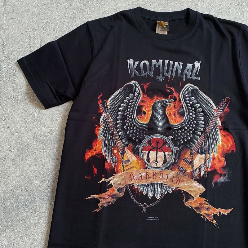KOMUNAL NARKOTIK- t-shirt dewasa unisex