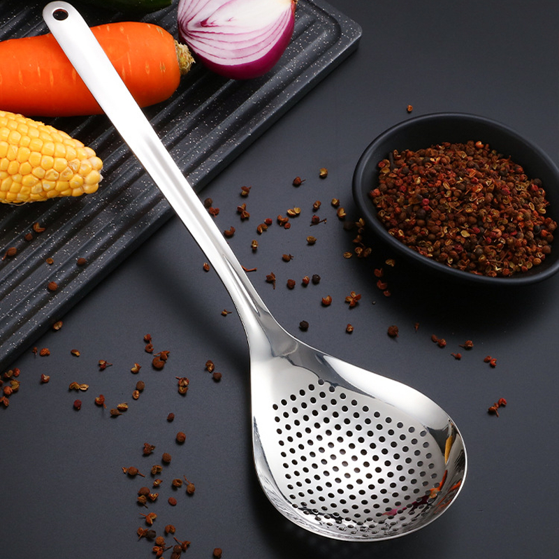 Sendok Saringan Mie / 304 Stainless Strainer Spoon